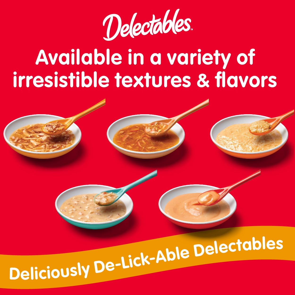 Delectables Lickable Cat Treats Bisque Variety Pack for Senior Cats (12 Count, 16.8 oz.) nh9sc