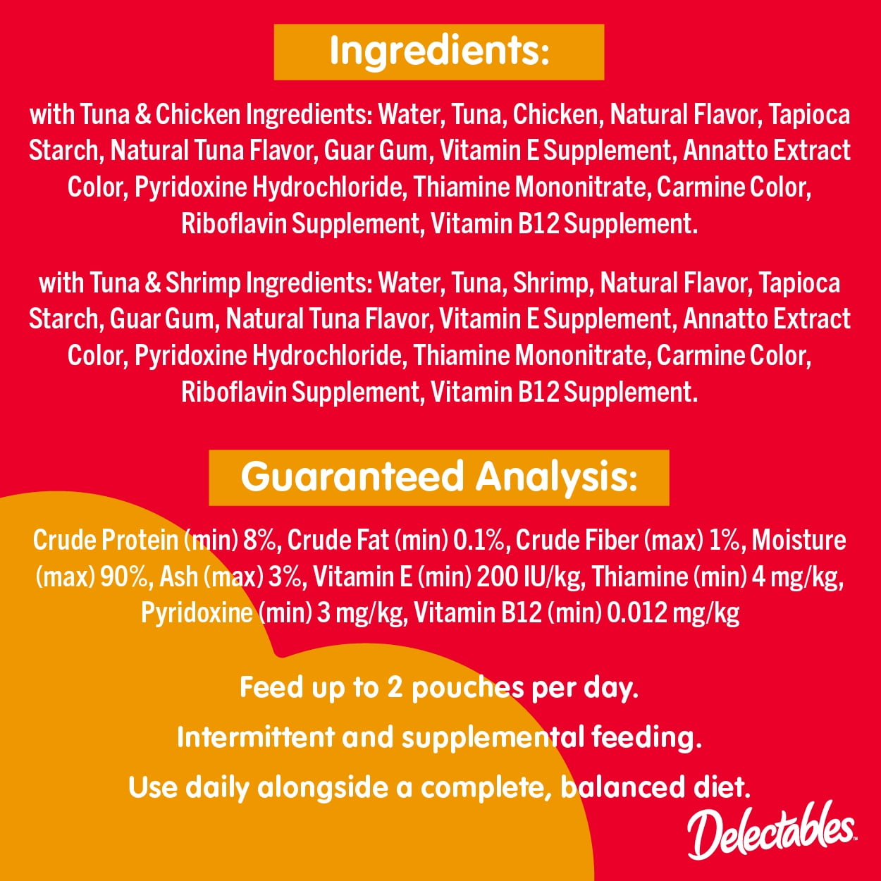 Delectables Lickable Cat Treats Bisque Variety Pack for Senior Cats (12 Count, 16.8 oz.) nh9sc