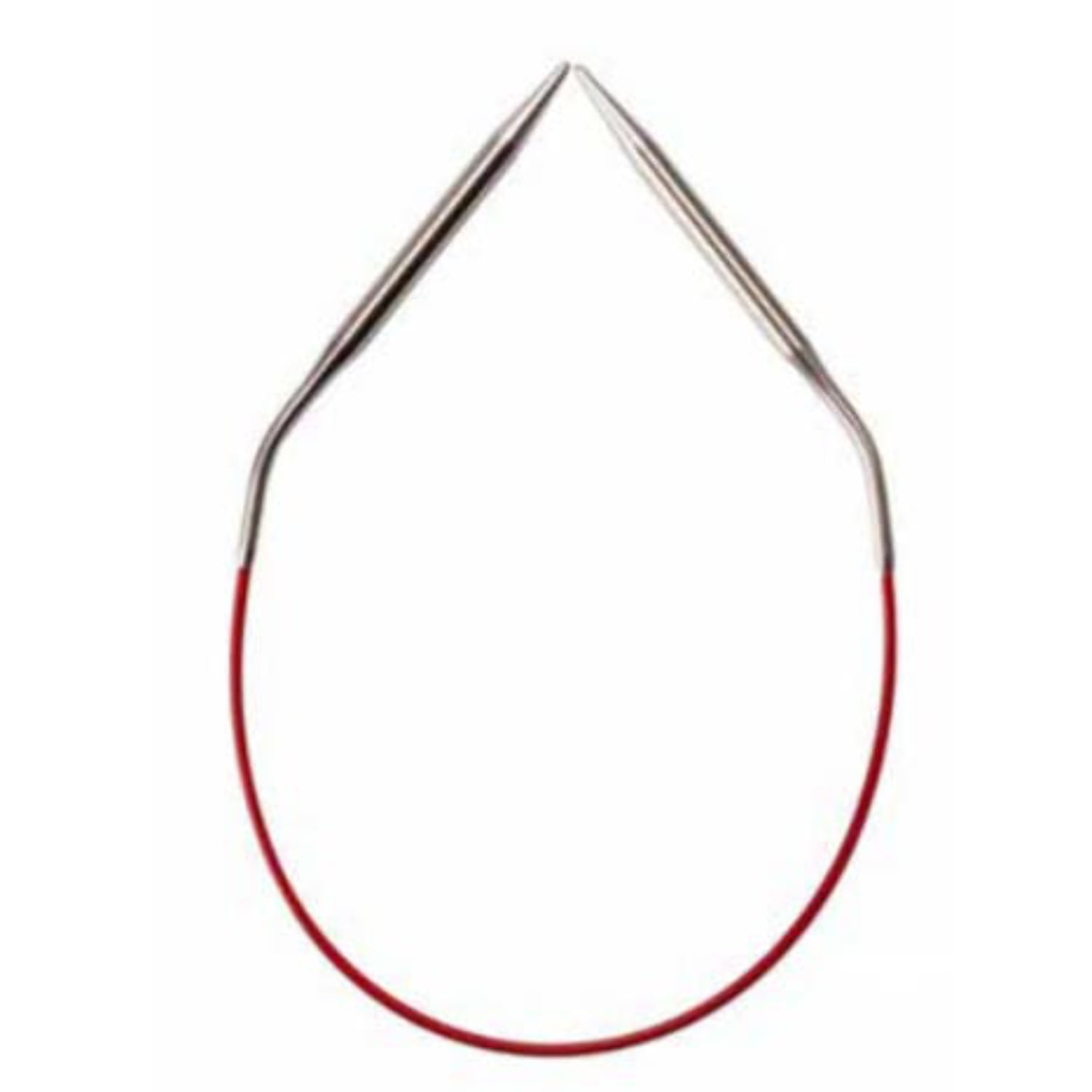 ChiaoGoo Regular Stainless Steel Circular Knitting Needles (Red, 12 in) 44uj2