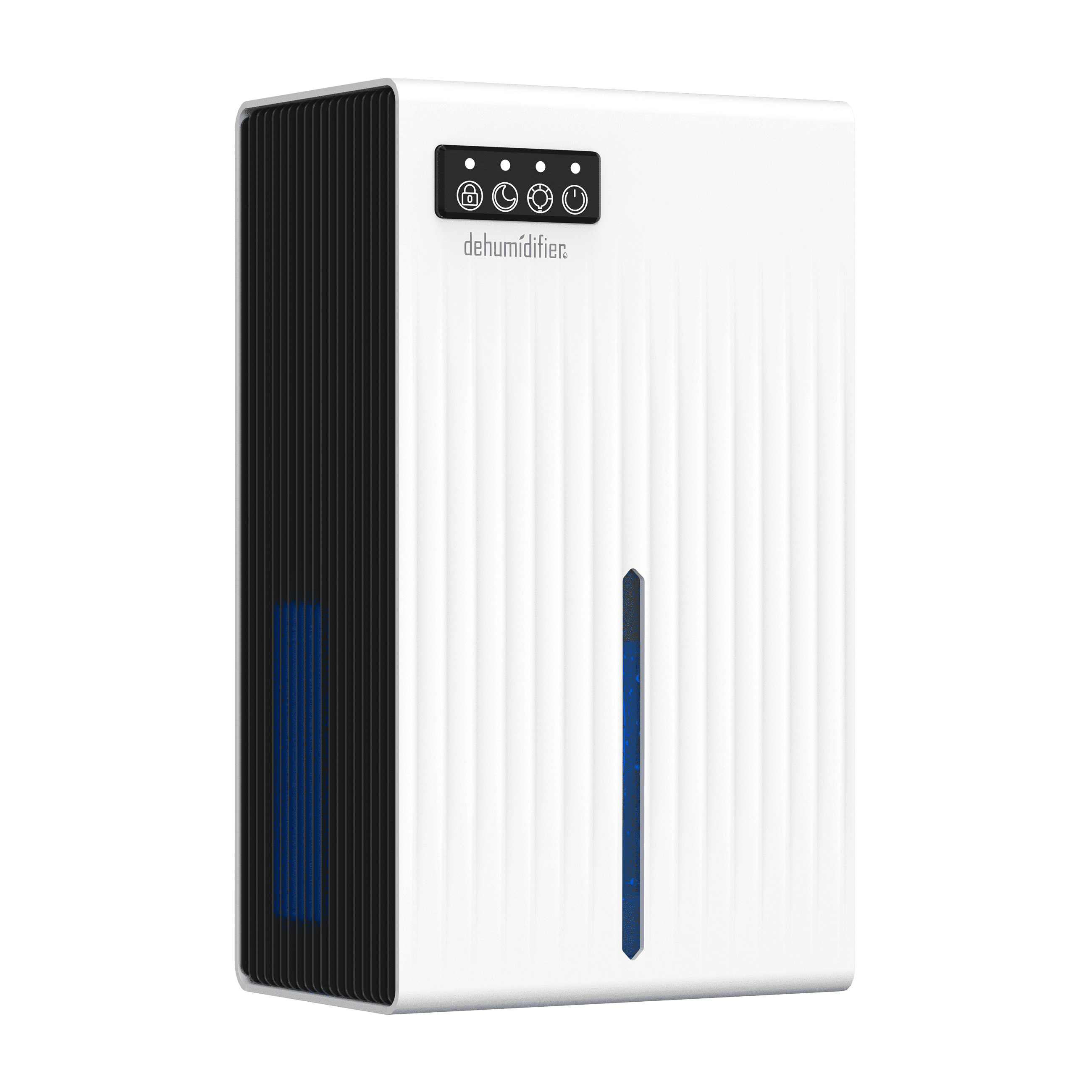 Cobectal Electric Dehumidifier for Home and Bedroom, Quiet Operation with Auto Shut-Off and 7-Color LED Light (White, 95 oz) fgb3j